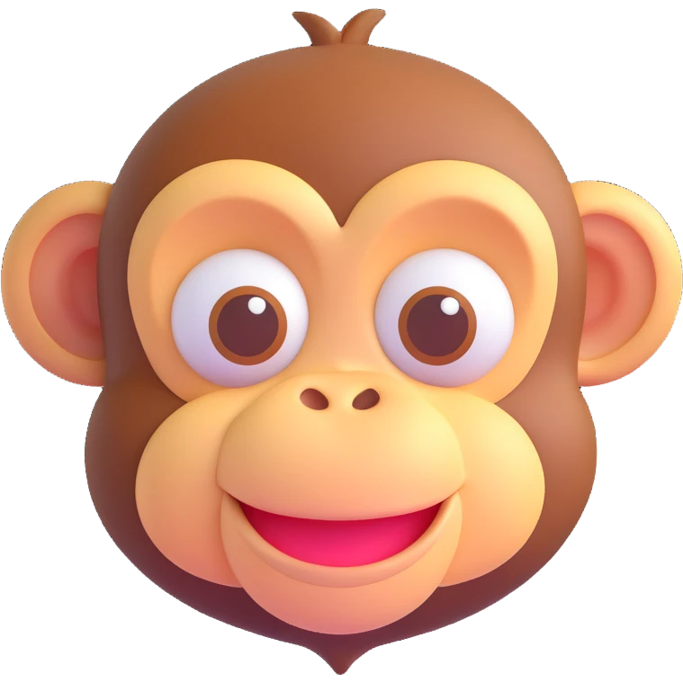 A monkey emoji emoji
