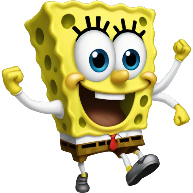 spongebob dancing  emoji