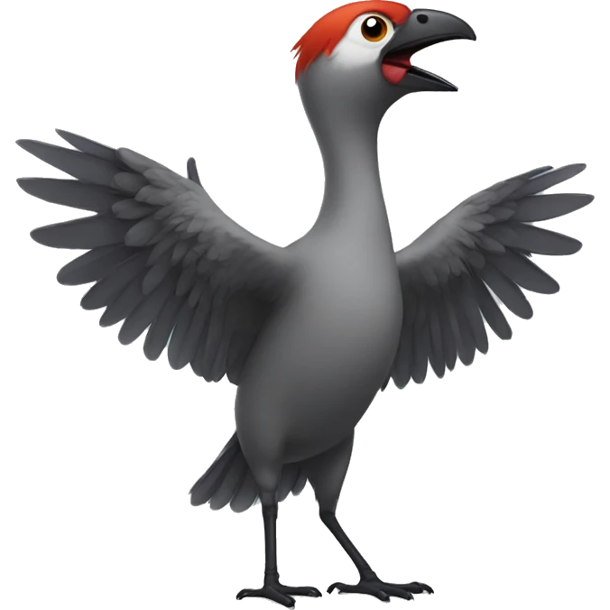 Bird dance emoji