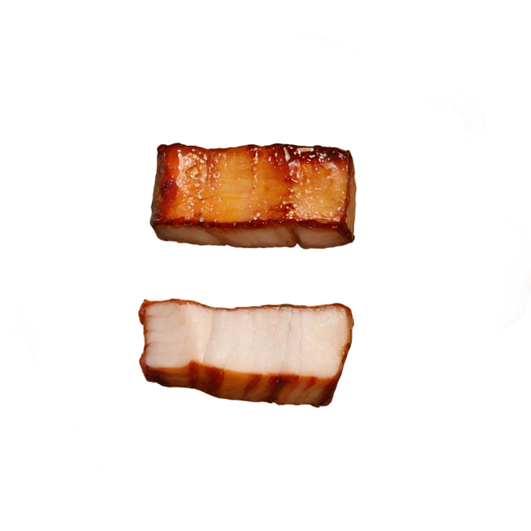 Sticky Chinese Pork Belly in wok emoji