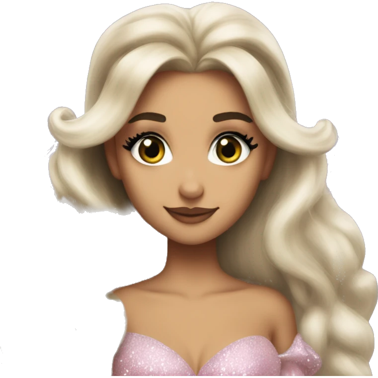 Ariana grande in wicked as Glinda  emoji