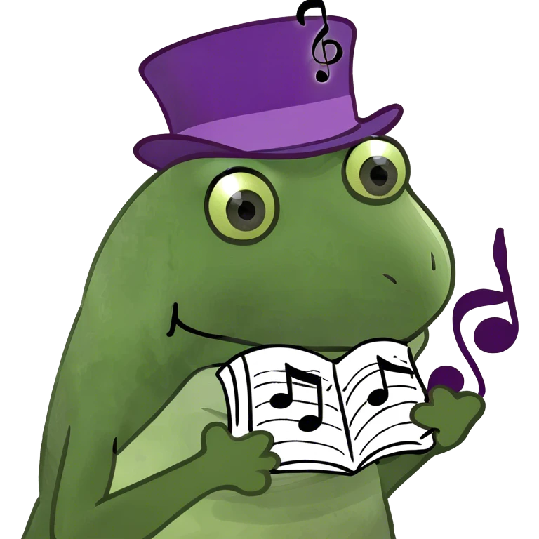 Purple Music Note emoji