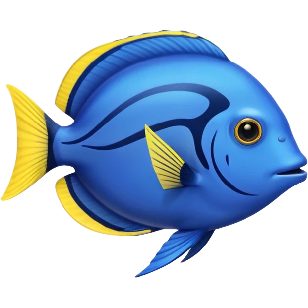 Blue Tang Fish emoji