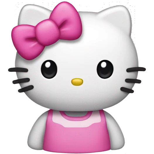 pink hello kitty emoji