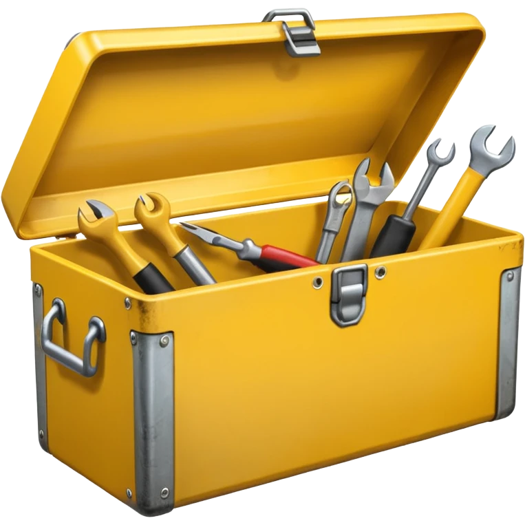 yellow toolbox emoji