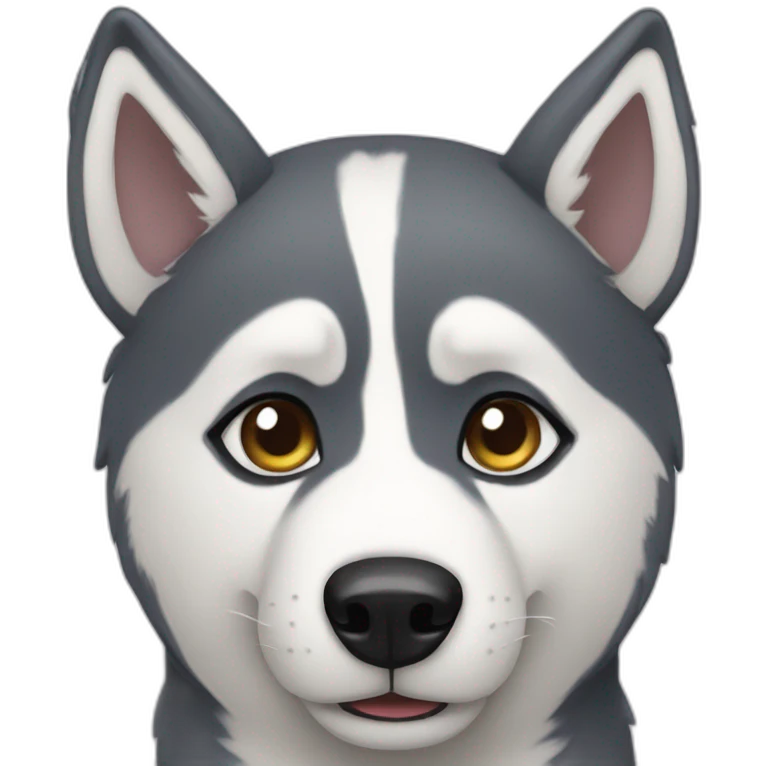 Husky emoji
