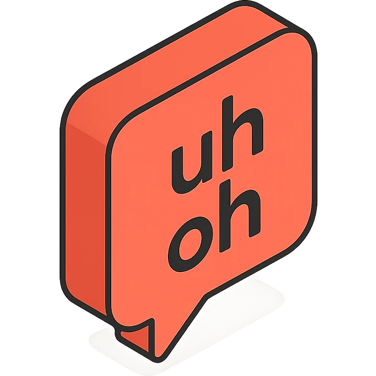 uh oh emoji