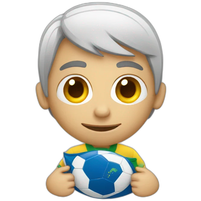 man with world cup emoji