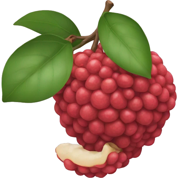 Litchi emoji
