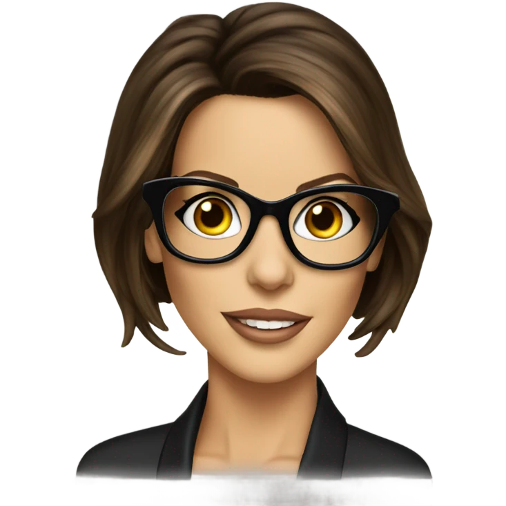 Kate Beckinsale, glasses, happy new year sign emoji