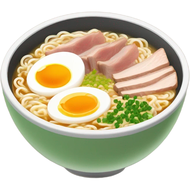 Bowl of ramen emoji
