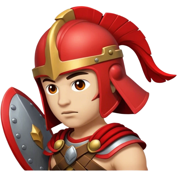  red helmet gladiator emoji