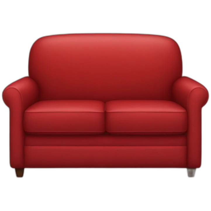 red couch emoji