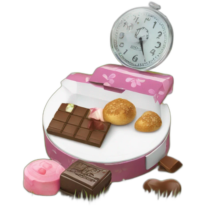 box of heart shaped chocolates emoji