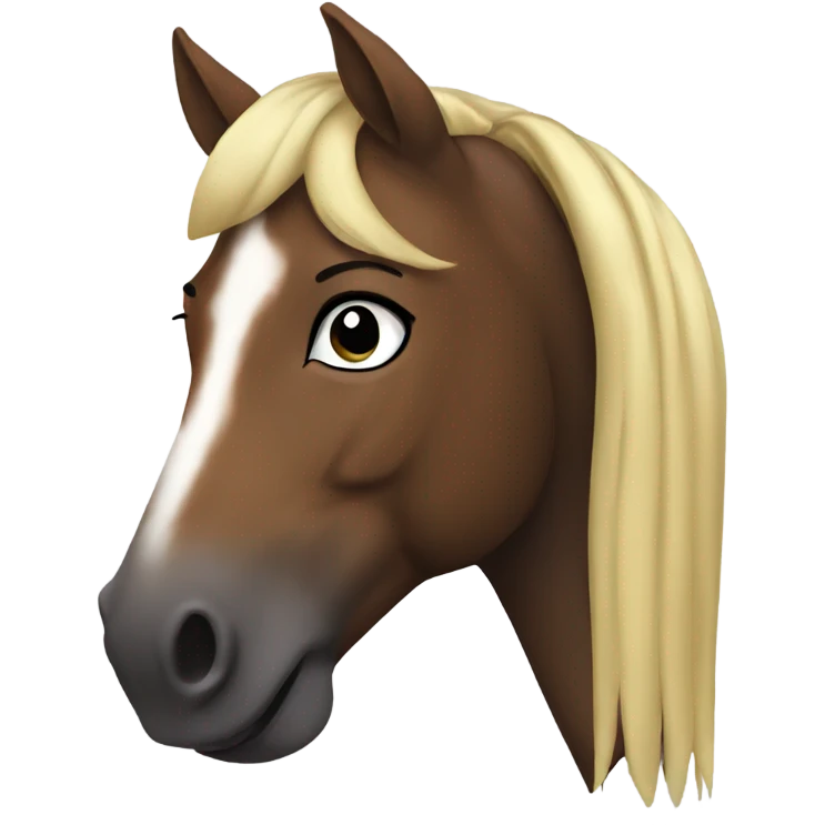 Horse girl  emoji