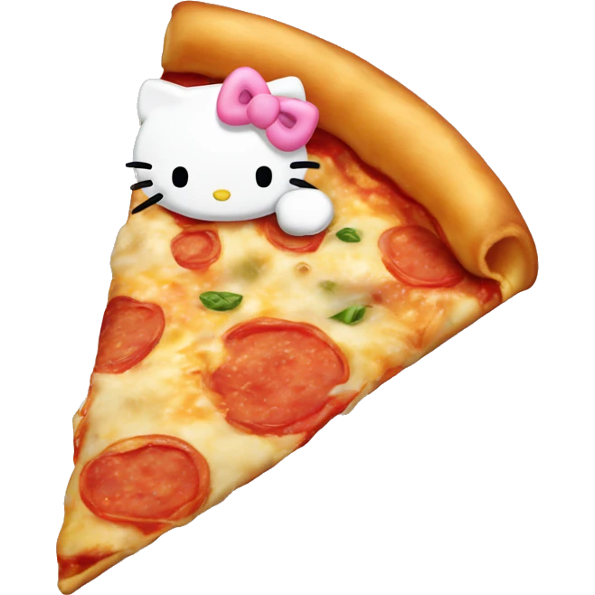 Hellokitty pizza emoji