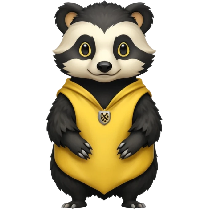 Hufflepuff badger emoji