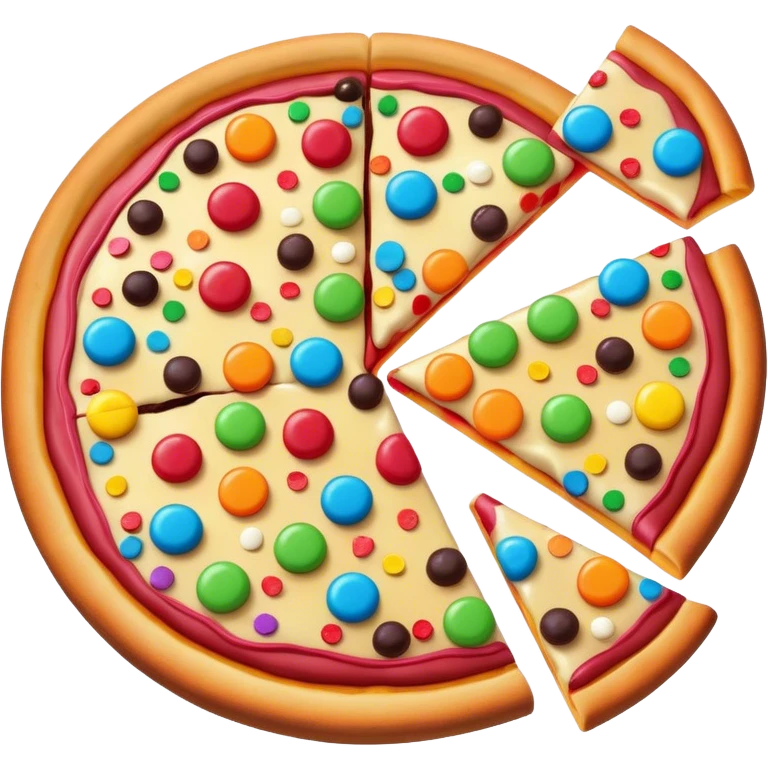 candy pizza emoji