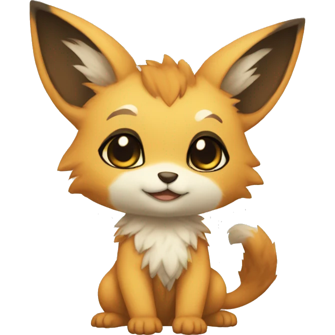 Anthro Chibi-style-Fur-Sona-Fakémon Full Body emoji