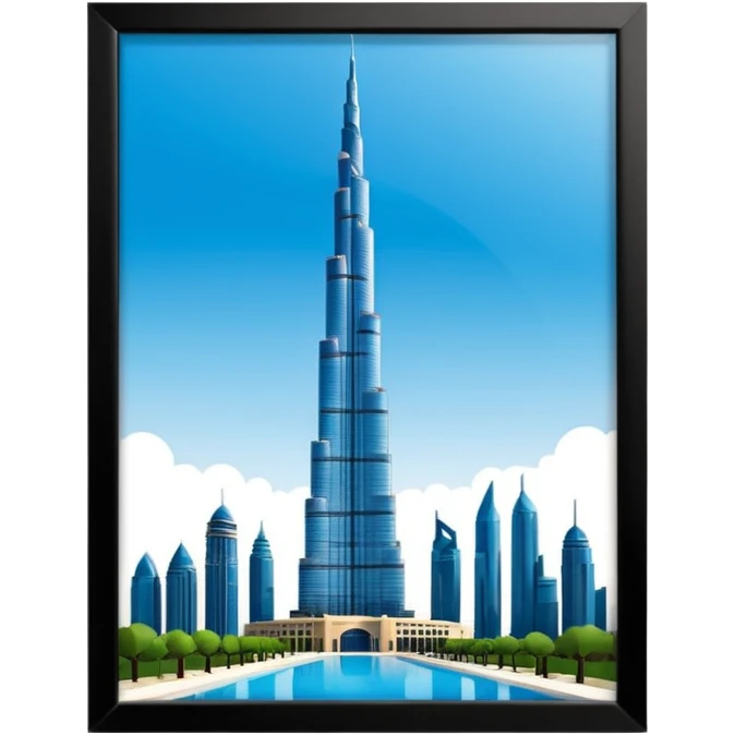 Burj khalifa emoji