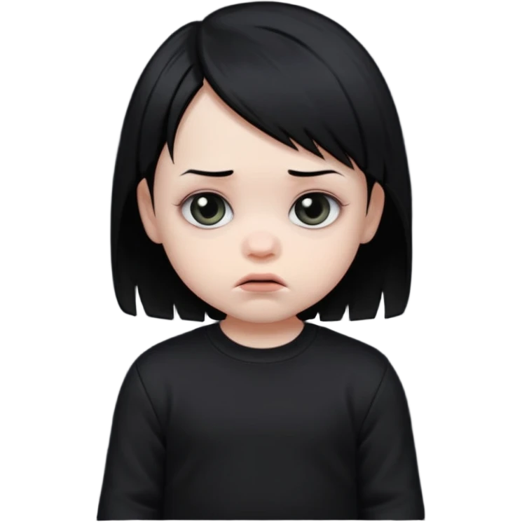 Bebê emo emoji