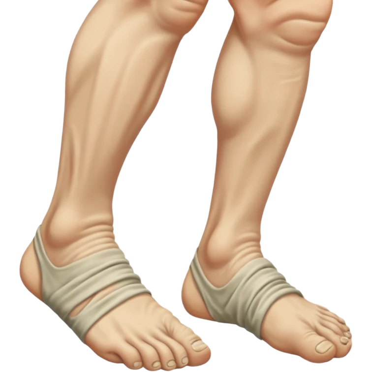 Stinky man feet emoji