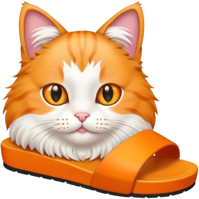 Gato con chancla emoji