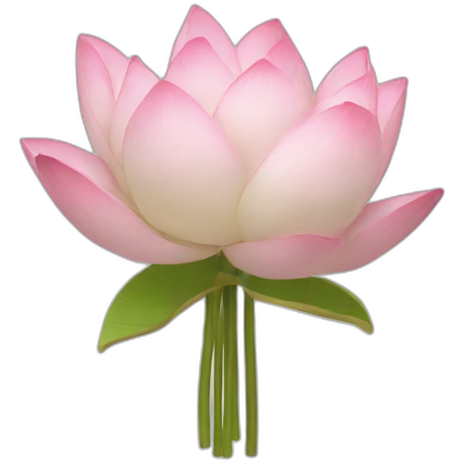 Bouquet of lotus emoji
