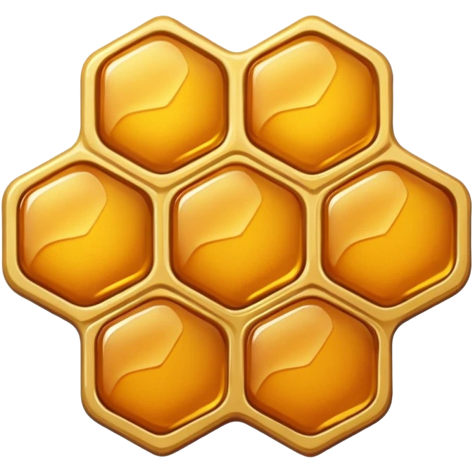 a piece of honeycomb emoji
