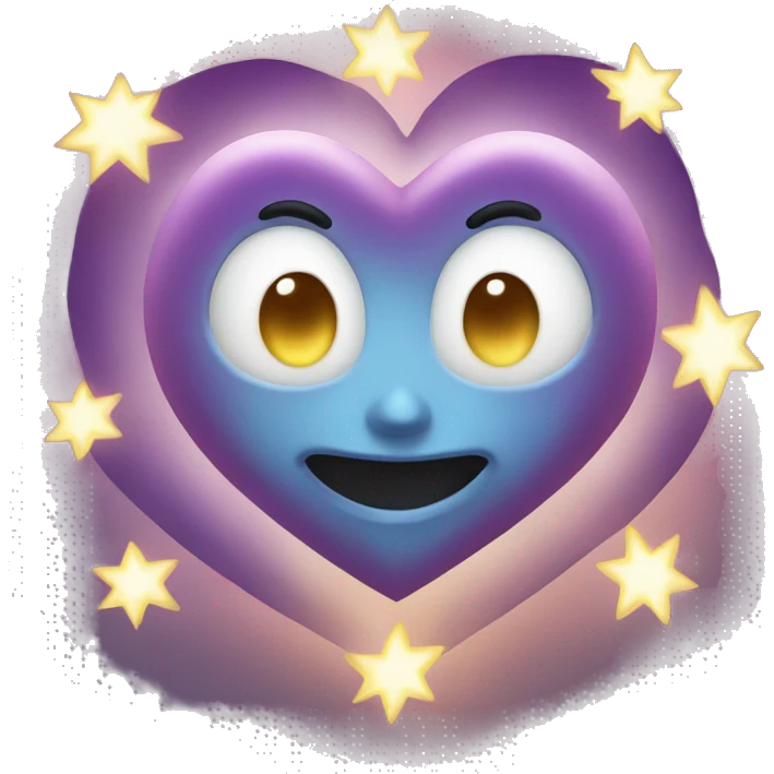Celestial heart  emoji