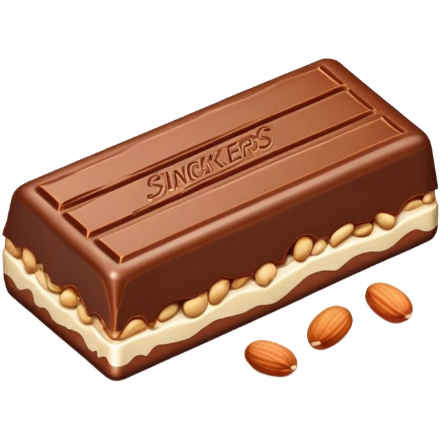 chocolate candy bar snickers emoji