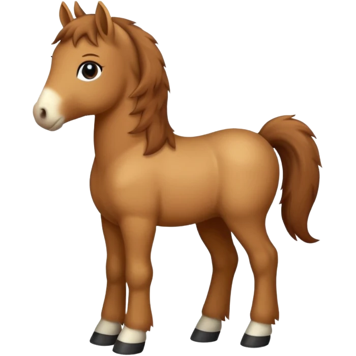 a baby horse emoji