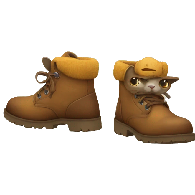 Gato con botas emoji