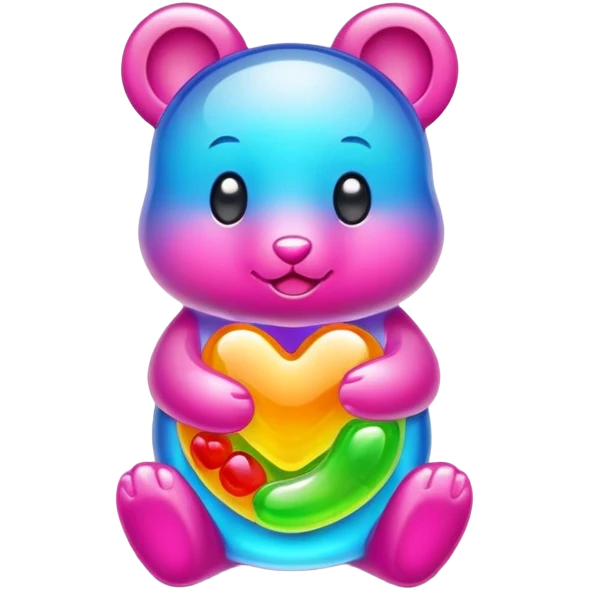 Мармеладный мишка emoji
