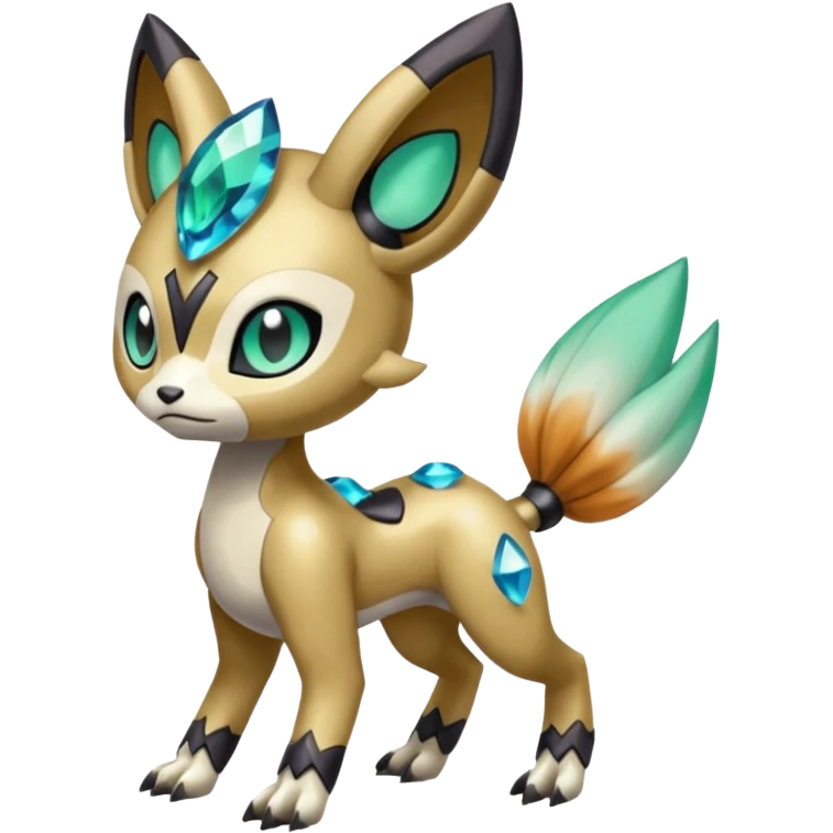 Meloetta-Vernid-Fionbri-Protogen-Pokémon-Digimon-Fakémon-fusion-hybrid-creature emoji
