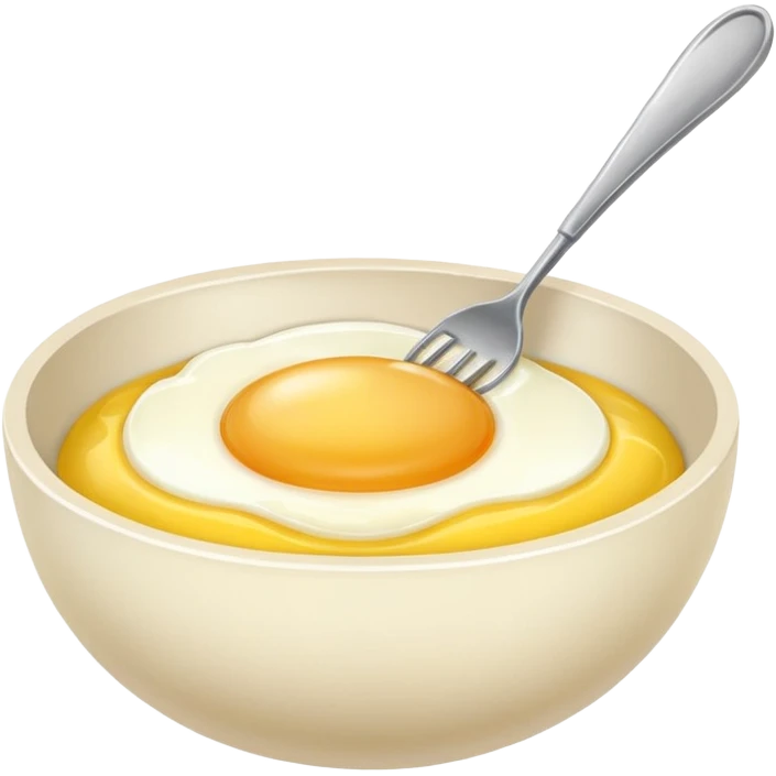 Mixing eggs emoji