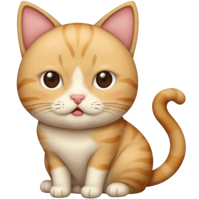 tung tung sahur pooping on a cat emoji