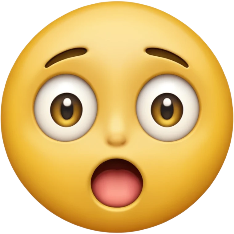 Shocking mamoji face emoji