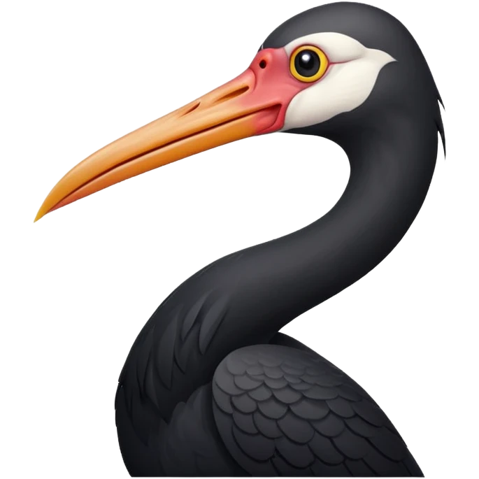 لک لک سیاه emoji