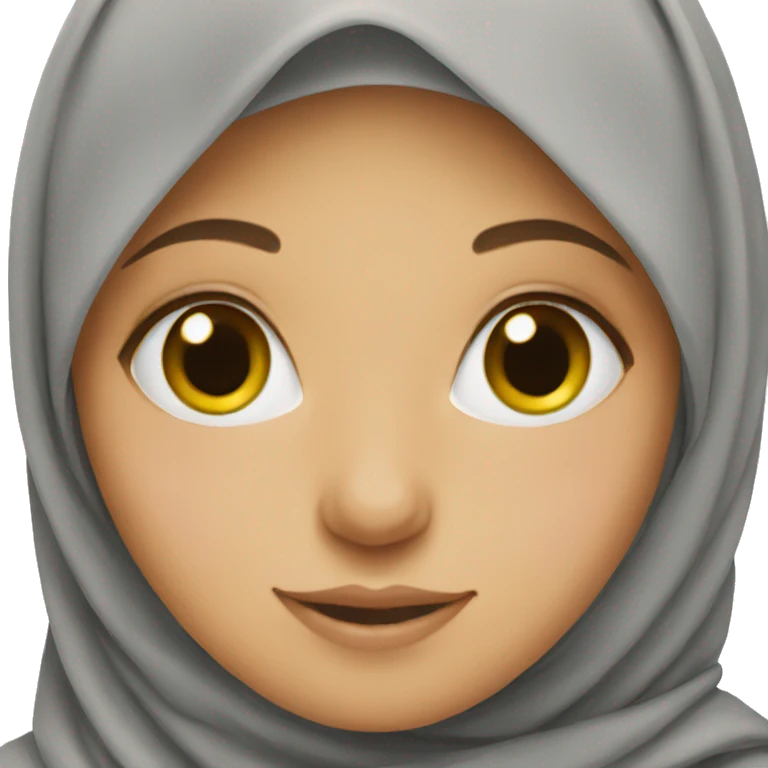 girl with hijab  emoji