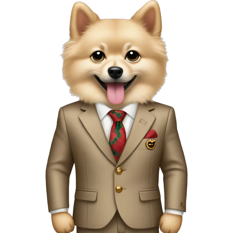 cream spitz in a gucci suit emoji