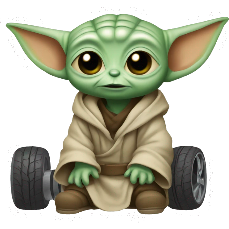 baby yoda car reparing emoji