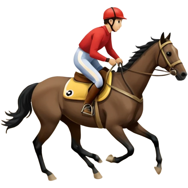 it is not endurance horse race emoji