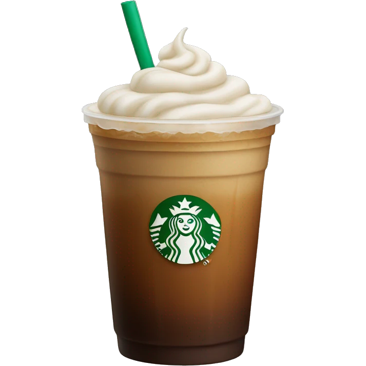 starbucks iced coffee emoji