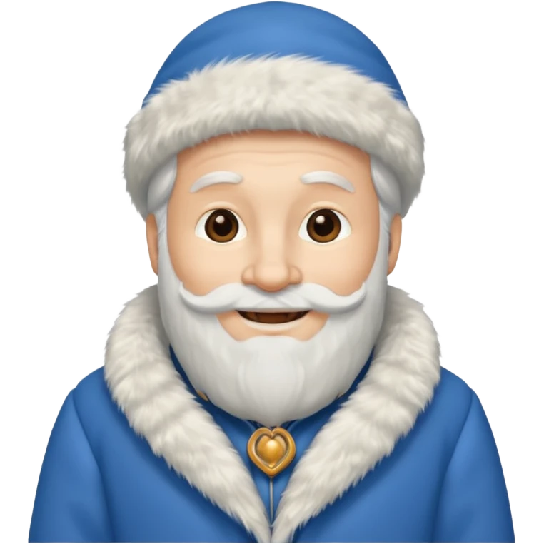 Ded Moroz blau emoji