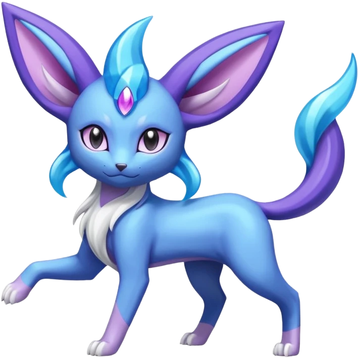 Luxio-Espeon-Suicune-Amaura-fusion emoji