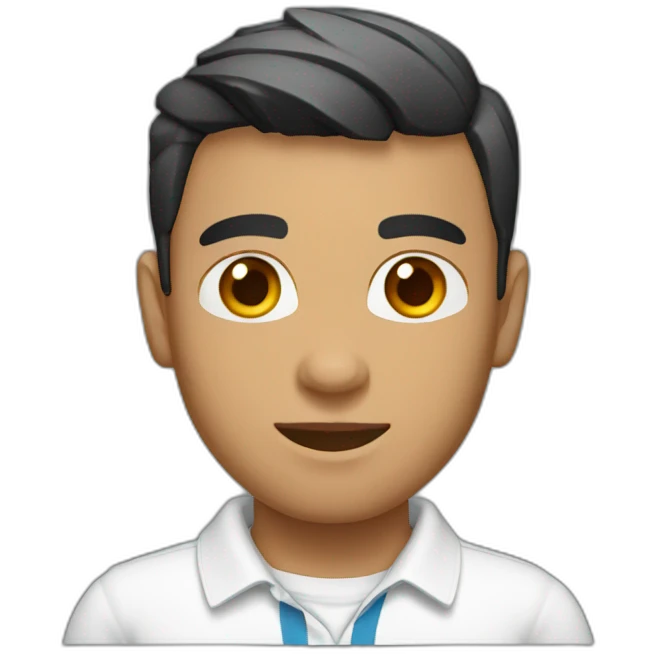rayane with a white polo emoji