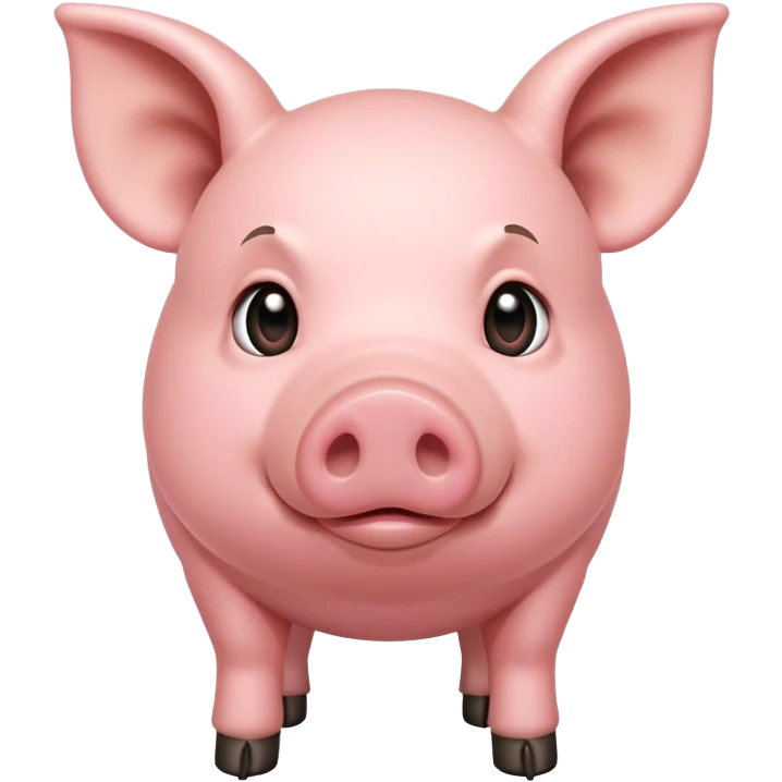 Five legged pig emoji