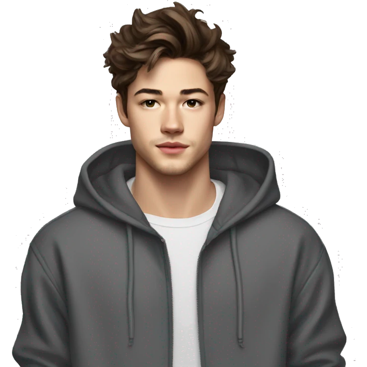 chico lachowski in a hoddie emoji