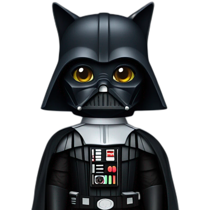 Cat darth vader emoji